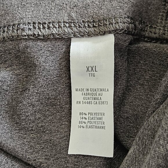 Aerie Leggings Womens XXL Gray Waist Pocket Stretch Chill Play Move Cropped Yoga - Picture 9 of 16